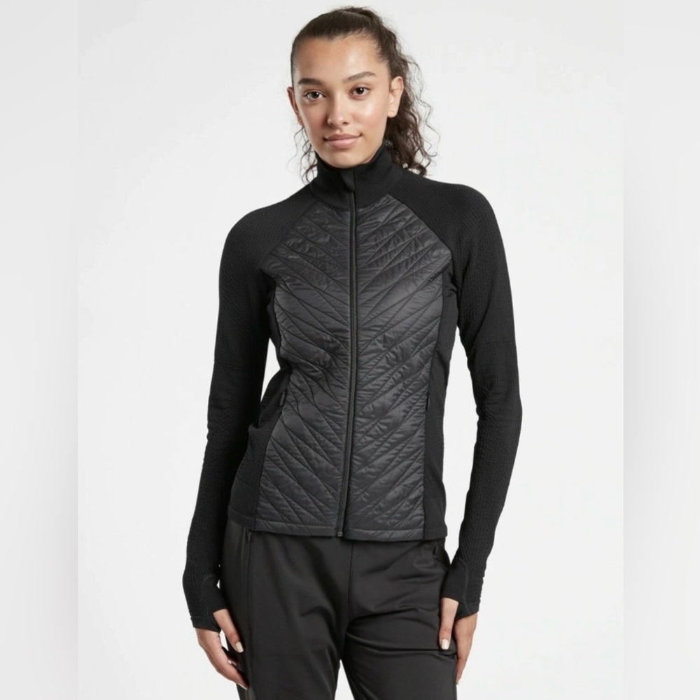 XXS NWT Athleta Black Flurry Force Insulated Primaloft Jacket II